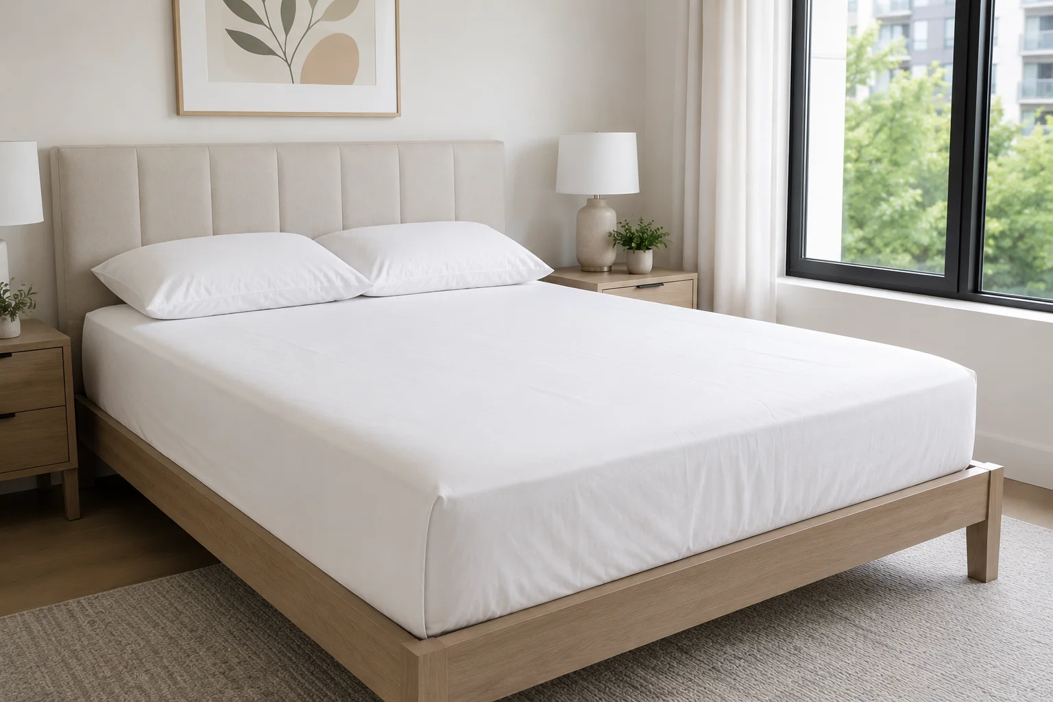 Clean mattress after deep cleaning